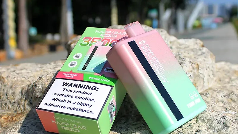 Happ Bar Twin Pod med banbrytande design och 35000 puffar engångsvape