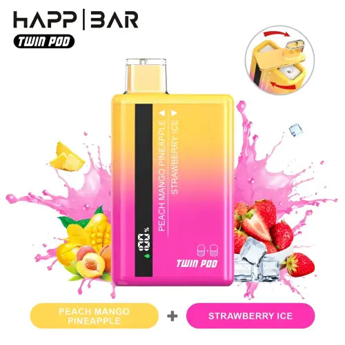 Happ Bar Twin Pod engångsvape.