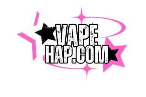vapehap logo vita rosa tjärnor