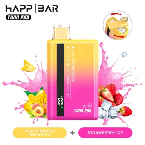 Happ Bar Twin Pod engångsvape.